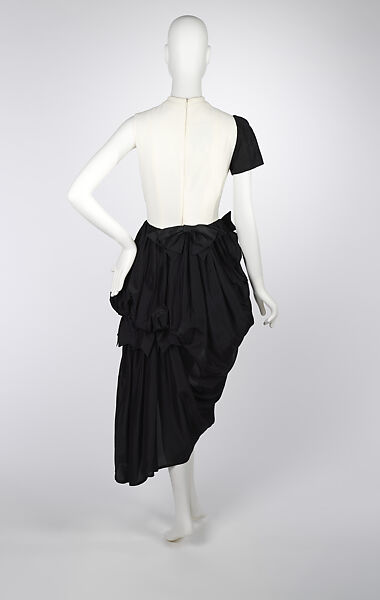 Dress, House of Moschino (Italian, founded 1983), wool, silk, Italian