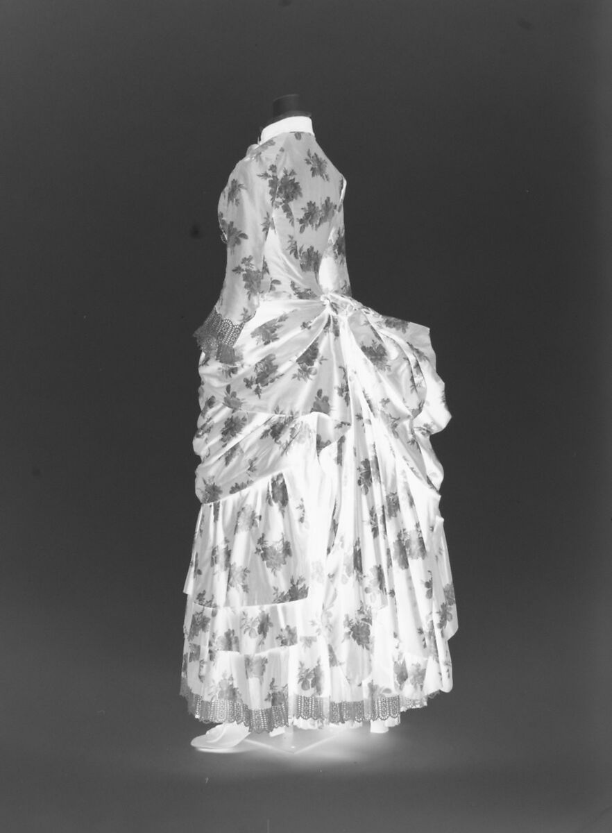 Promenade dress, Mme. Blanchard (French), silk, French