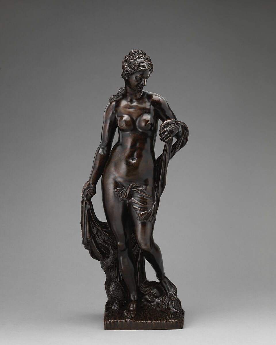 Amphitrite, Michel Anguier (French, Eu (Seine-Maritime) 1612–1686 Paris), Bronze, French, Paris 