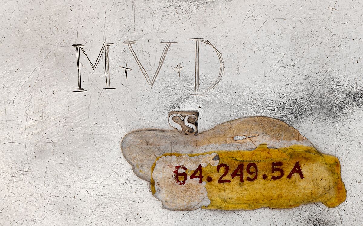 Tea Caddy, Simeon Soumaine (baptized 1685–ca. 1750), Silver, American