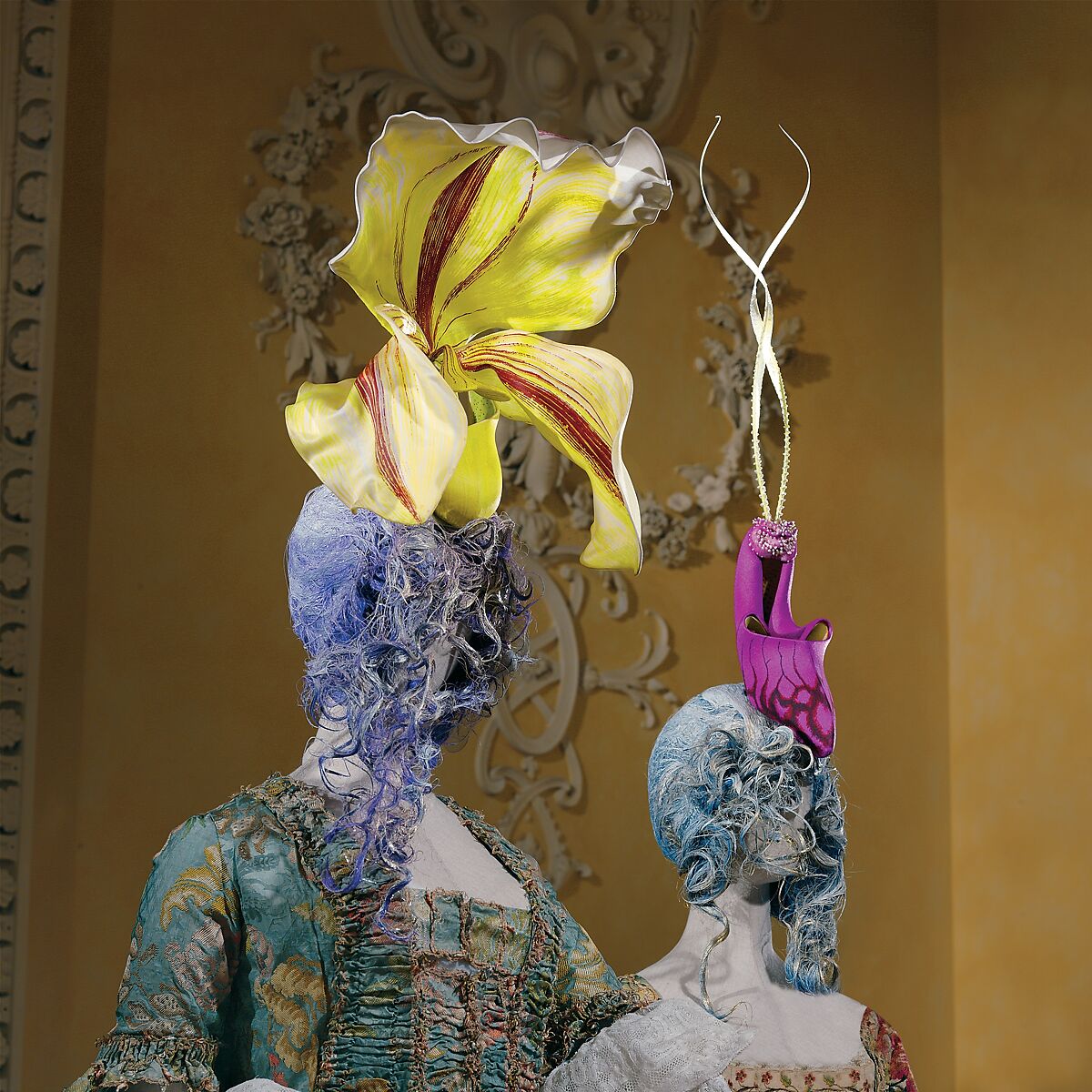 Robe à la française, silk, British