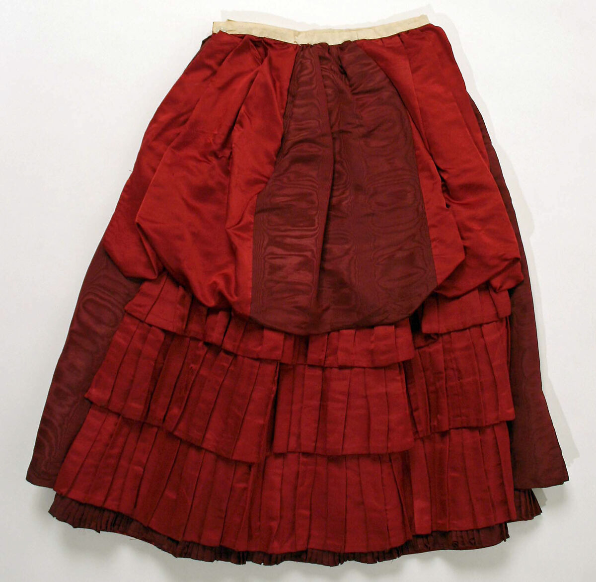 Dress, (a–c) silk, American