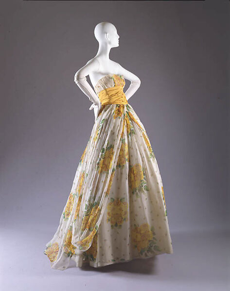 "Nuit D'Aout", House of Dior (French, founded 1946), silk, French