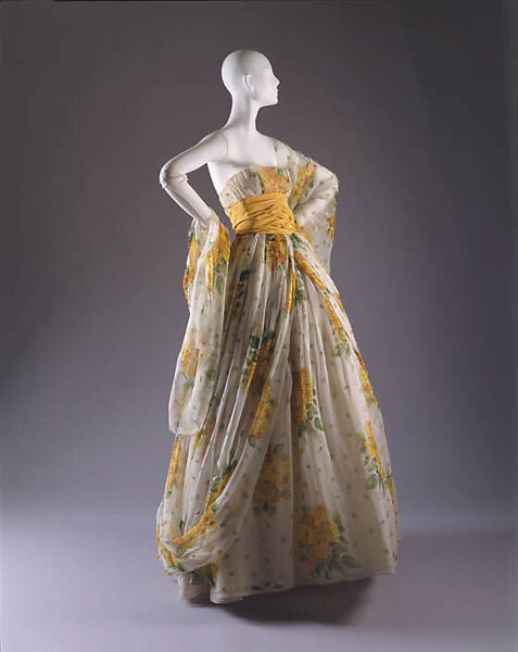 "Nuit D'Aout", House of Dior (French, founded 1946), silk, French