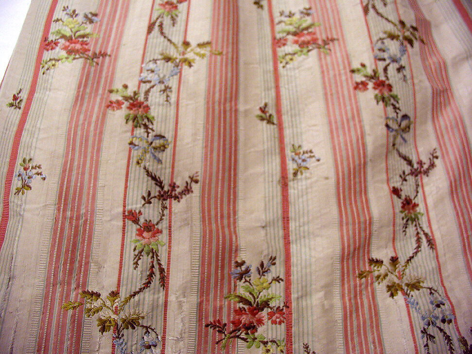 Robe à la française, silk, French