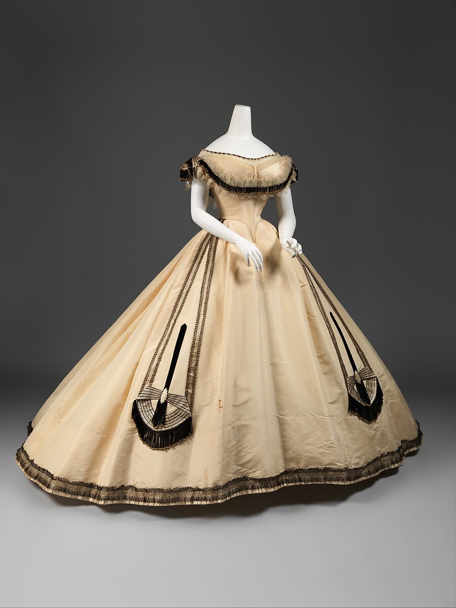 Ball gown, Maison Pingat  French, silk, French