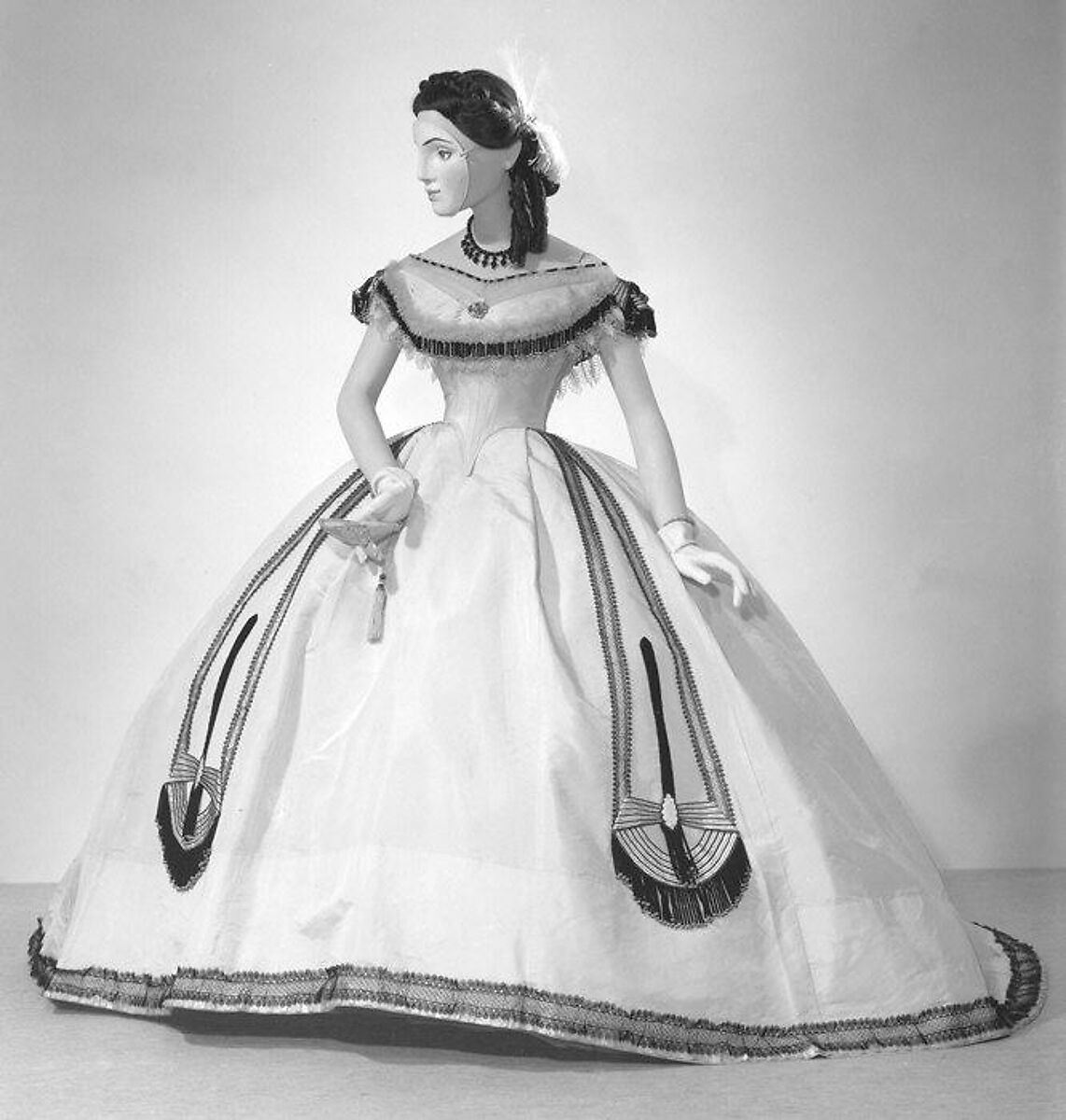 Ball gown, Maison Pingat (French), silk, French