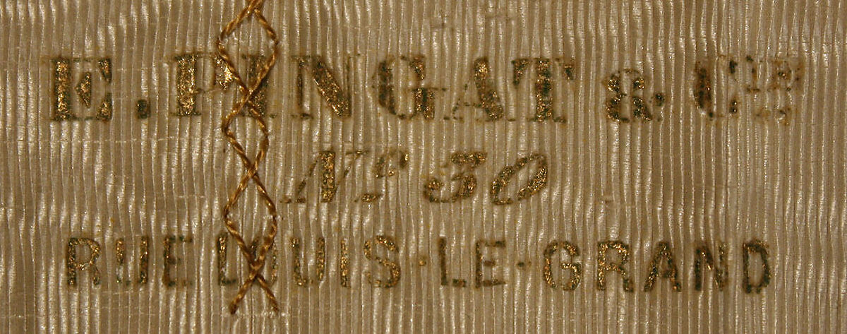 Ball gown, Maison Pingat (French), silk, French