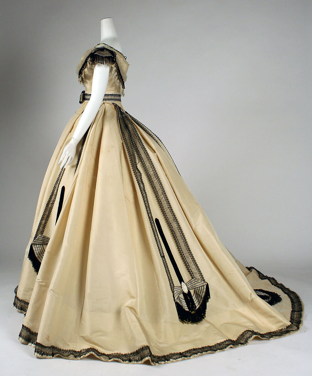 Ball gown, Maison Pingat (French), silk, French