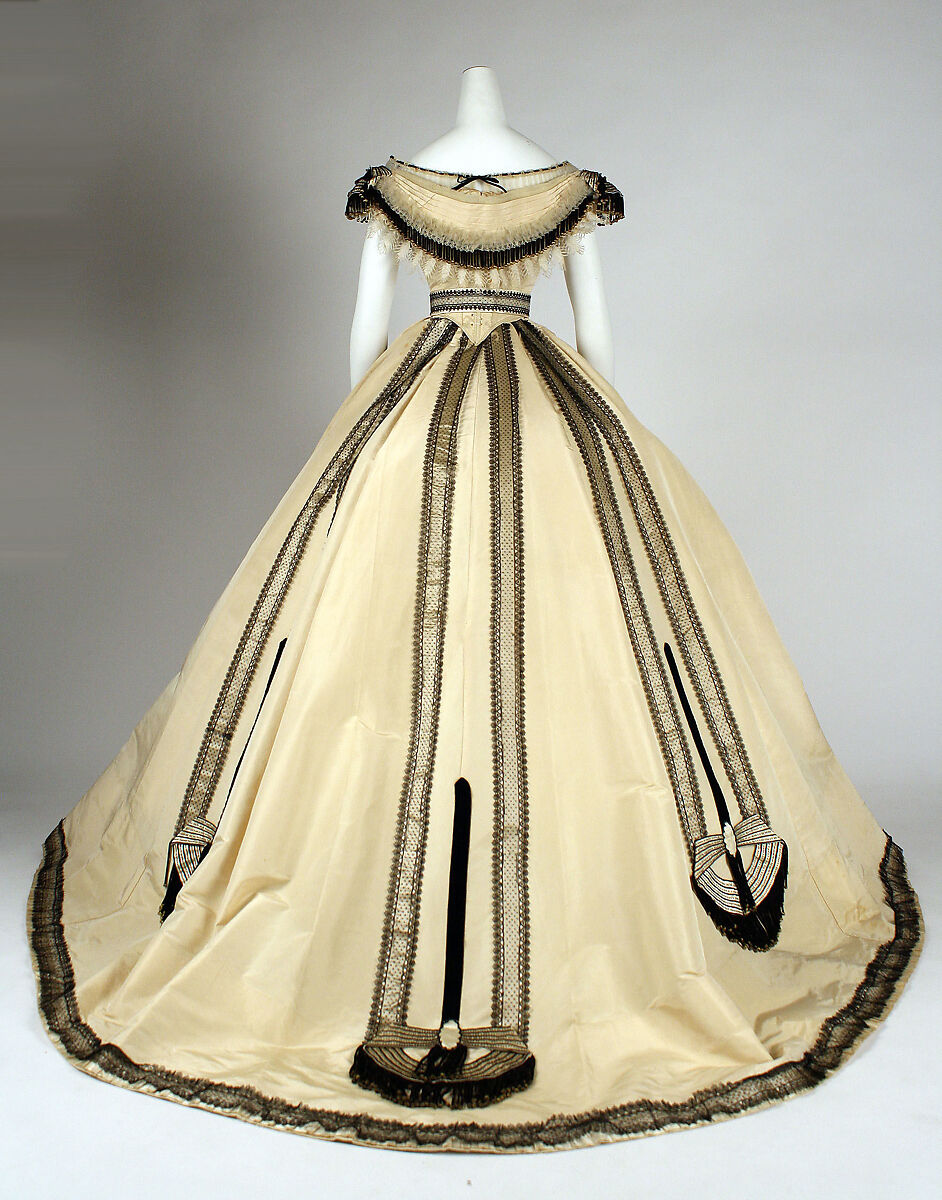 Ball gown, Maison Pingat (French), silk, French