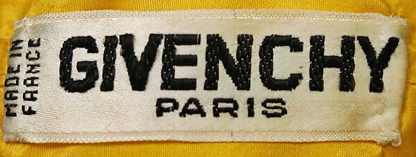 Evening dress, (a) House of Givenchy (French, founded 1952), silk, metallic thread, French