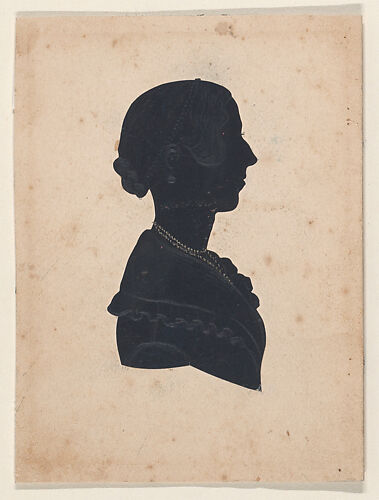 W. Bruff, Silhouette of Eliza McPherson