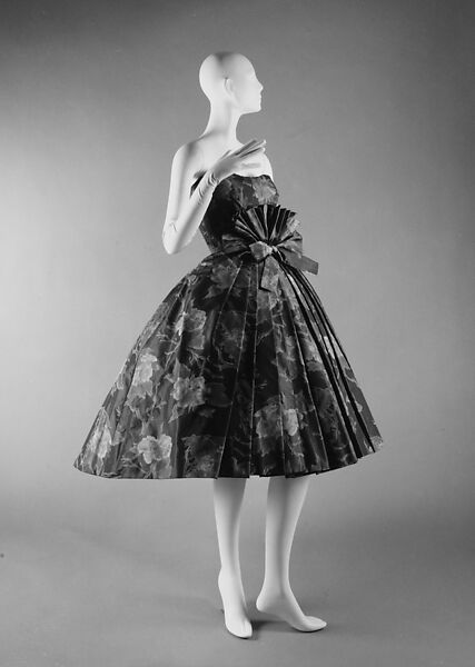 "Eventail", House of Dior (French, founded 1946), silk, French