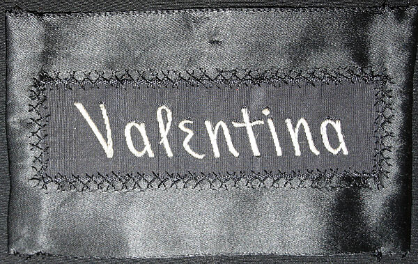 Evening coat, Valentina (American, born Kyiv 1899–1989), silk, American