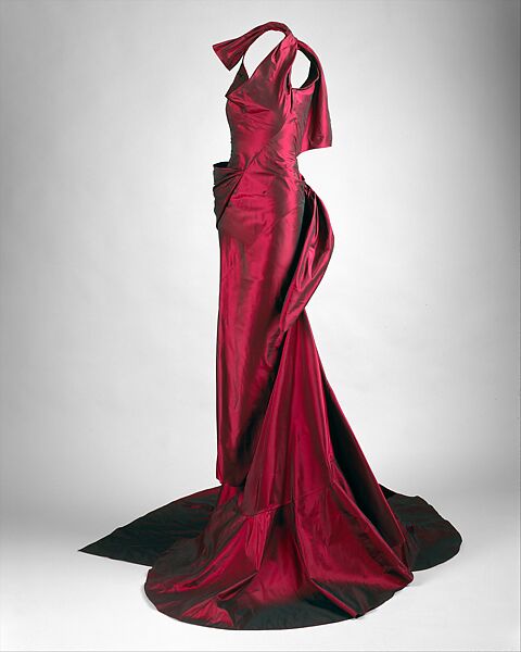 Evening dress, House of Dior (French, founded 1946), silk, French 