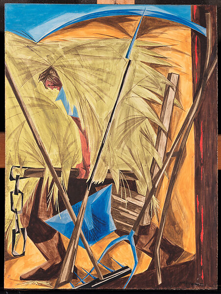 ...we mutually pledge to each other our Lives, our Fortunes, and our sacred Honour - 4 July 1776, Jacob Lawrence (American, Atlantic City, New Jersey 1917–2000 Seattle, Washington), Egg tempera on hardboard 