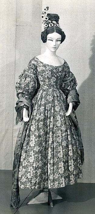 Dress, cotton, European