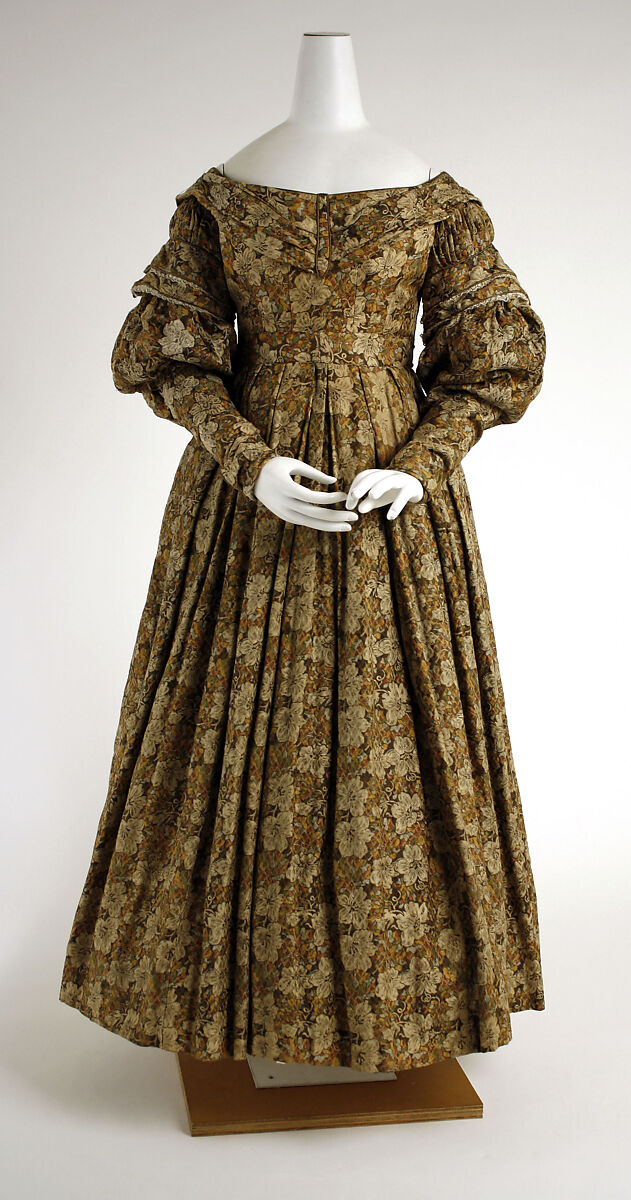 Dress, cotton, European 