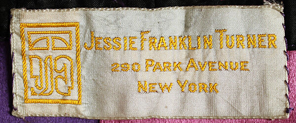 Dress, Jessie Franklin Turner (American, 1923–1943), silk, American