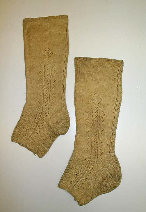 Ensemble, wool, linen, leather, Spanish