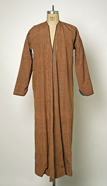 Ensemble, Silk, cotton, wool, metal wrapped thread