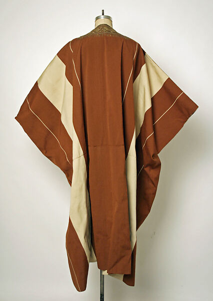 Ensemble, Silk, cotton, wool, metal wrapped thread