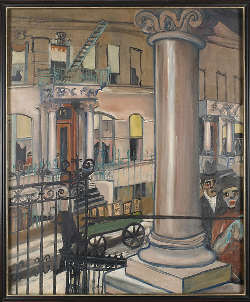 Spanish Harlem, Alice Neel (American, Merion Square, Pennsylvania 1900–1984 New York), Oil on canvas 