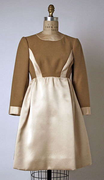 Dress, Geoffrey Beene (American, Haynesville, Louisiana 1927–2004 New York), wool, silk, American 