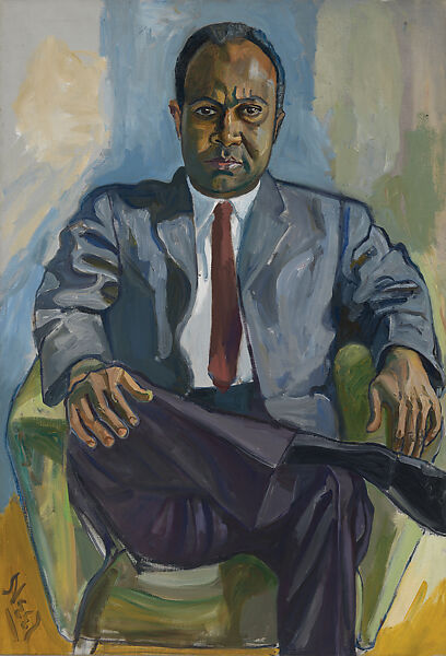 James Farmer, Alice Neel (American, Merion Square, Pennsylvania 1900–1984 New York), Oil on canvas 