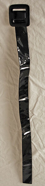 Suit, Geoffrey Beene (American, Haynesville, Louisiana 1927–2004 New York), (a, b) cotton blend; (c) plastic (vinyl), American