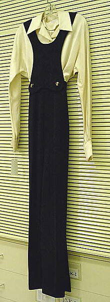 Jumpsuit, Geoffrey Beene (American, Haynesville, Louisiana 1927–2004 New York), wool, silk, American
