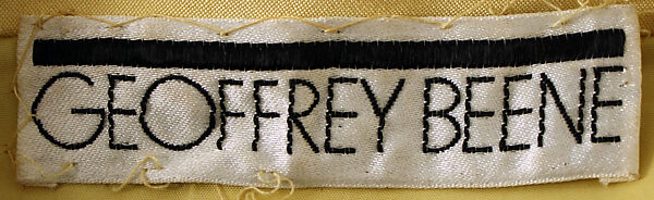 Dress, Geoffrey Beene (American, Haynesville, Louisiana 1927–2004 New York), silk, plastic, American