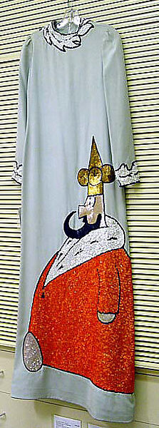Dress, Geoffrey Beene (American, Haynesville, Louisiana 1927–2004 New York), silk, plastic, American