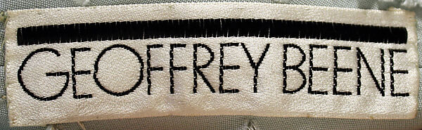 Dress, Geoffrey Beene (American, Haynesville, Louisiana 1927–2004 New York), silk, plastic, American