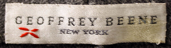 Suit, Geoffrey Beene (American, Haynesville, Louisiana 1927–2004 New York), wool, American