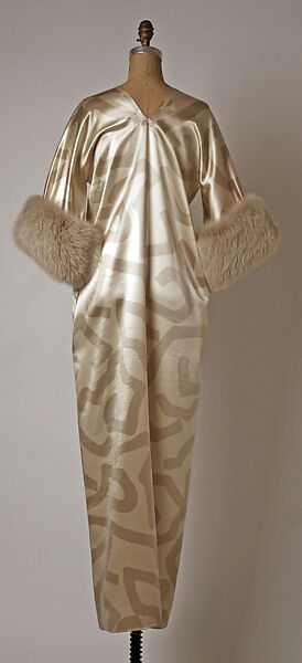 Dress, Geoffrey Beene (American, Haynesville, Louisiana 1927–2004 New York), silk, wool, fur, American