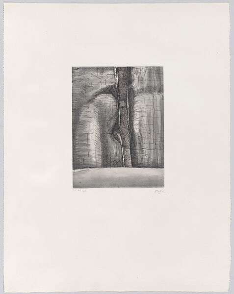 Stonehenge C, Henry Moore (British, Castleford 1898–1986 Much Hadham), Etching, aquatint, drypoint, and burin 