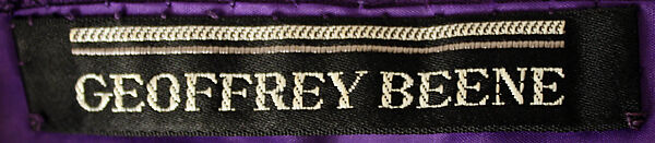 Dress, Geoffrey Beene (American, Haynesville, Louisiana 1927–2004 New York), silk, acetate, American