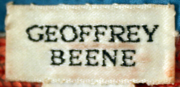 Shirt, Geoffrey Beene (American, Haynesville, Louisiana 1927–2004 New York), silk, plastic, American