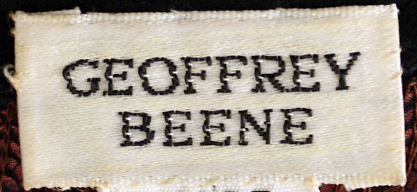 Shirt, Geoffrey Beene (American, Haynesville, Louisiana 1927–2004 New York), silk, plastic, American