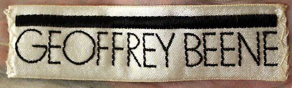 Dress, Geoffrey Beene (American, Haynesville, Louisiana 1927–2004 New York), silk, plastic, American