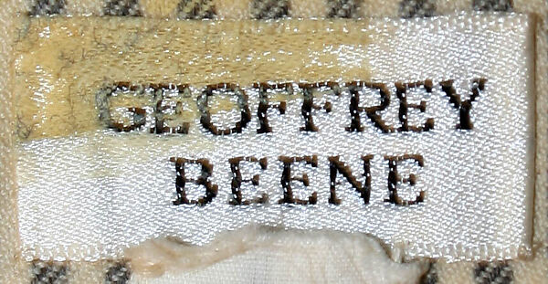 Suit, Geoffrey Beene (American, Haynesville, Louisiana 1927–2004 New York), cotton, silk, wool, plastic, American