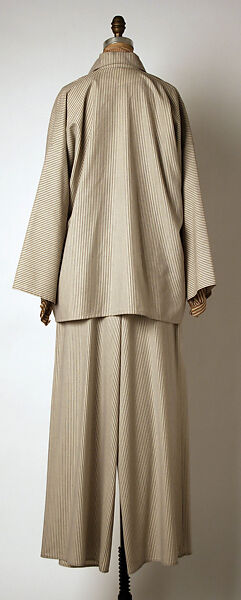 Suit, Geoffrey Beene (American, Haynesville, Louisiana 1927–2004 New York), cotton, silk, wool, plastic, American