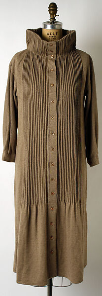Dress, Geoffrey Beene (American, Haynesville, Louisiana 1927–2004 New York), cashmere wool, American 