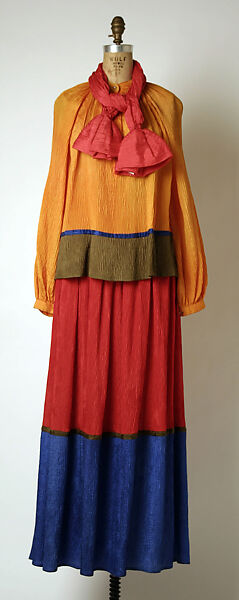 Dress, Geoffrey Beene (American, Haynesville, Louisiana 1927–2004 New York), silk, American 