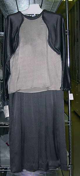 Ensemble, Geoffrey Beene (American, Haynesville, Louisiana 1927–2004 New York), silk, metallic, American