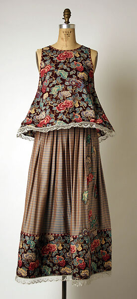 Ensemble, Geoffrey Beene (American, Haynesville, Louisiana 1927–2004 New York), silk, wool, metallic, American