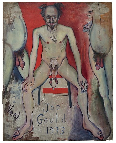 Joe Gould, Alice Neel (American, Merion Square, Pennsylvania 1900–1984 New York), Oil on canvas 