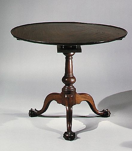 Tea Table, Mahogany, American 