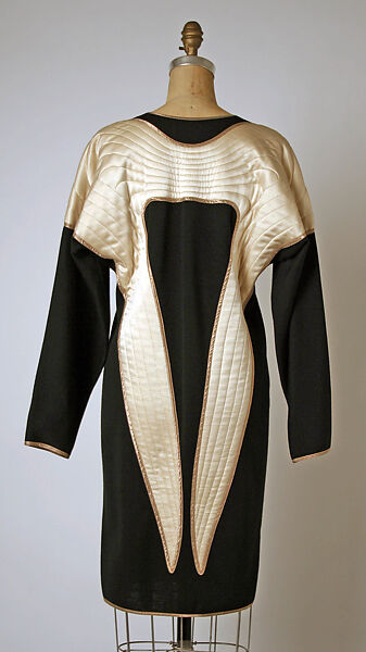 Ensemble, Geoffrey Beene (American, Haynesville, Louisiana 1927–2004 New York), wool, silk, metallic, American